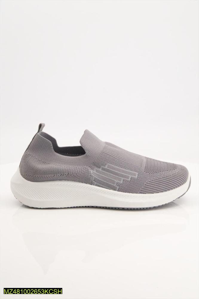 Slip On Jogging Lightweight Shoes-(8508)-Sketcher, Grey