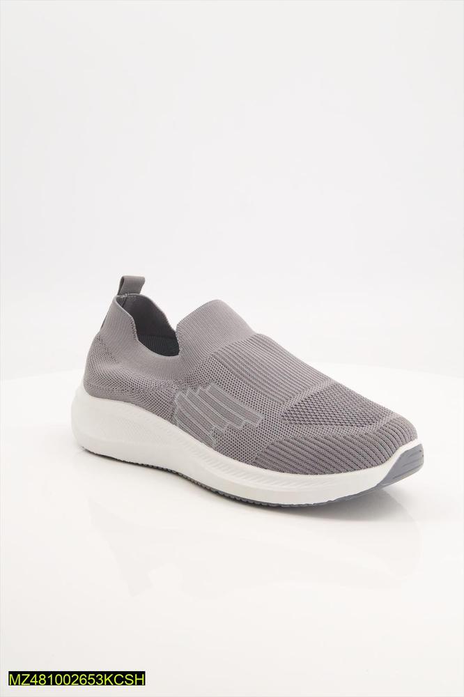 Slip On Jogging Lightweight Shoes-(8508)-Sketcher, Grey