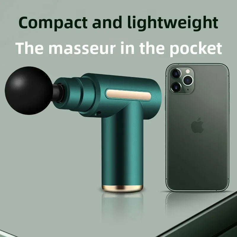 Mini Portable Massage Gun – Compact Handheld Relaxation & Gym Recovery Device